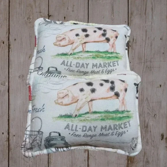 Reusable Sponge Farm Dish Scrubby, Set of 2 - Picture 2 of 3